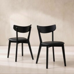 Jessa Pero Dining Chair, Black - Barker & Stonehouse - thumbnail 1