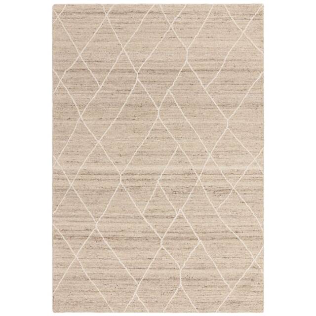 Elin 160X230cm Rug Natural, Square, Neutral Wool - Barker & Stonehouse - image 1