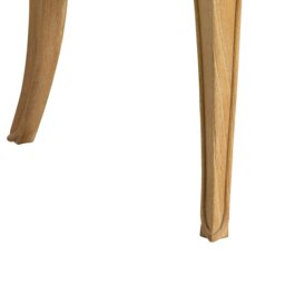 Cecile Upholstered Stool, Neutral Wood - Barker & Stonehouse - thumbnail 5