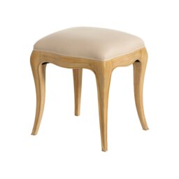 Cecile Upholstered Stool, Neutral Wood - Barker & Stonehouse - thumbnail 6