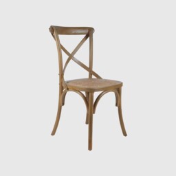 Reims Dining Chair 50x54x89cm, Brown Rattan - Barker & Stonehouse - thumbnail 3