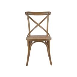 Reims Dining Chair 50x54x89cm, Brown Rattan - Barker & Stonehouse - thumbnail 4