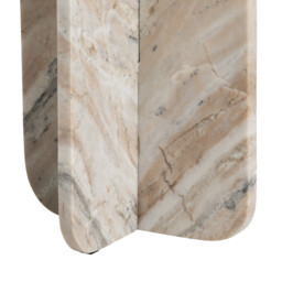 Santana Side Table Marble, Round, Brown - Barker & Stonehouse - thumbnail 5