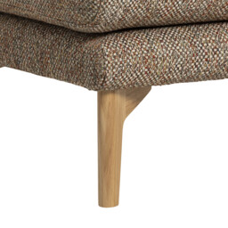 Ercol Aosta Footstool, Brown Fabric - Barker & Stonehouse - thumbnail 4
