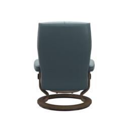Stressless David Small Classic Recliner Chair & Footstool Leather - Barker & Stonehouse - thumbnail 4