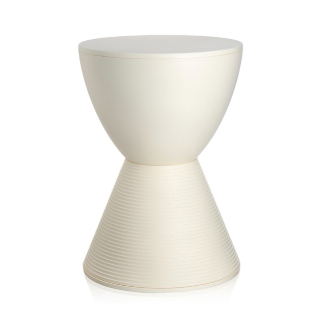 Kartell Prince Aha Stool, White Plastic - Barker & Stonehouse - image 1
