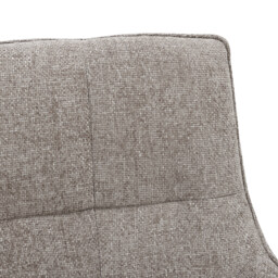 Draycott Khaki Swivel Armchair, Grey Fabric - Barker & Stonehouse - thumbnail 6