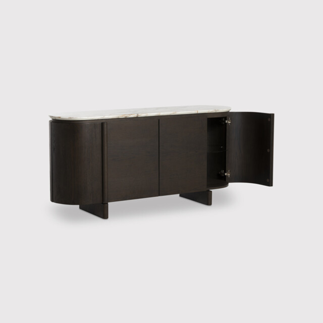 Nord Sideboard-9Mm Ceramic Marble Effect, Brown - Barker & Stonehouse - image 1