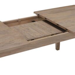 Hancock Extending Dining Table 160Cm, Grey Wood - Barker & Stonehouse - thumbnail 3