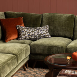 Bowes Large Corner Sofa, Green Fabric - Barker & Stonehouse - thumbnail 5