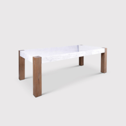 Timothy Oulton Junction Dining Table 180cm, White Marble - Barker & Stonehouse - thumbnail 1