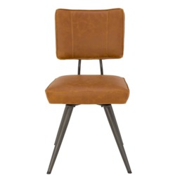 Sawyer Swivel Dining Chair, Brown - Barker & Stonehouse - thumbnail 4