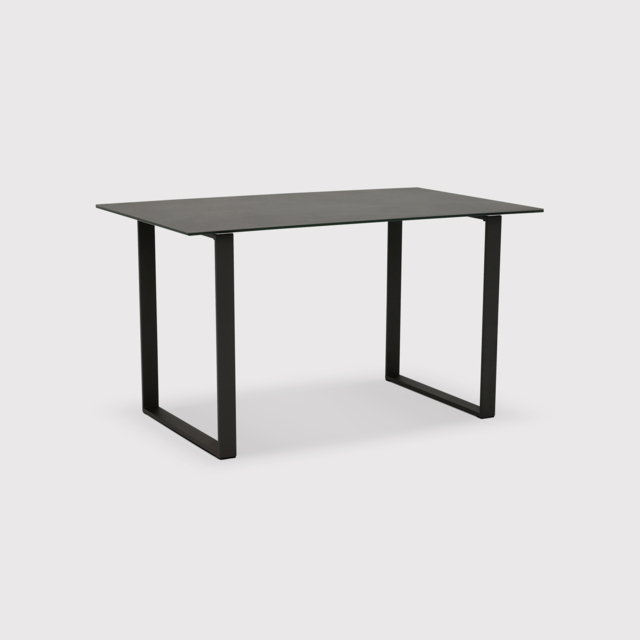 Belize Dining Table 135Cm, Black Ceramic - Barker & Stonehouse - image 1