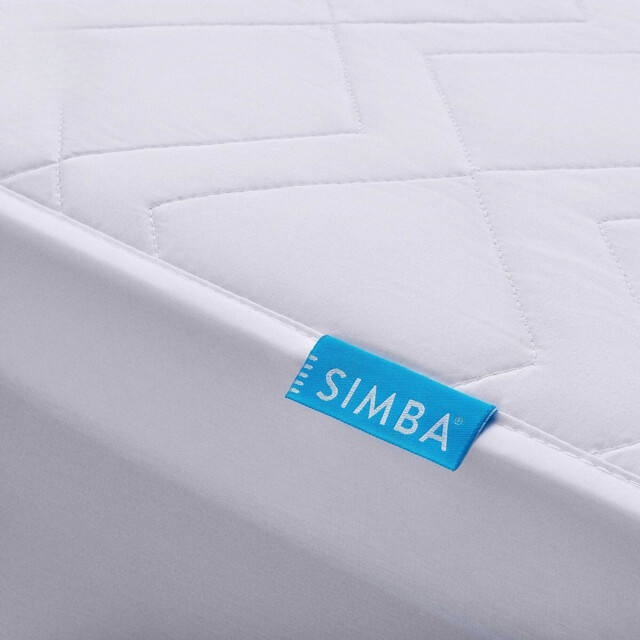 Simba Single Size Mattress Protector 90X190Cm, White - Barker & Stonehouse - image 1