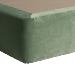 Linwood Abbotsford King Divan Bed Base, Green Velvet - Barker & Stonehouse - thumbnail 5