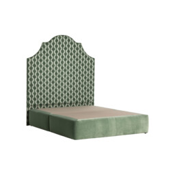Linwood Abbotsford King Divan Bed Base, Green Velvet - Barker & Stonehouse - thumbnail 6