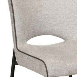 Galini Dining Chair Light Grey Fabric - Barker & Stonehouse - thumbnail 5