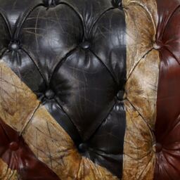 Timothy Oulton Westminster Button Chesterfield Sofa 3 Seater, Navy Leather - Barker & Stonehouse - thumbnail 6