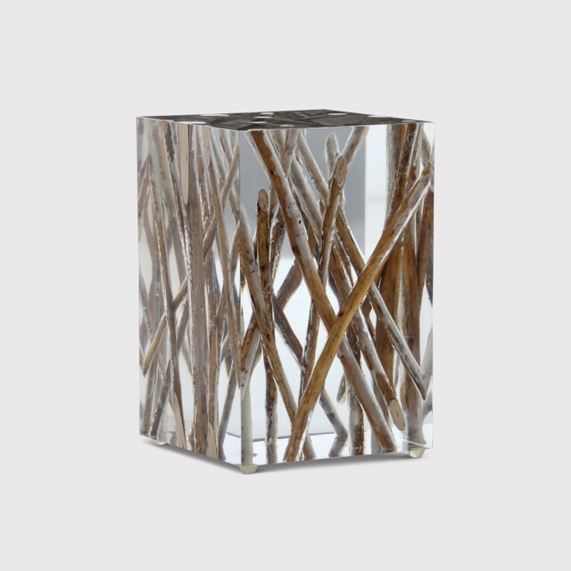 Timothy Oulton Spur Driftwood Side Table Small, Neutral - Barker & Stonehouse - image 1