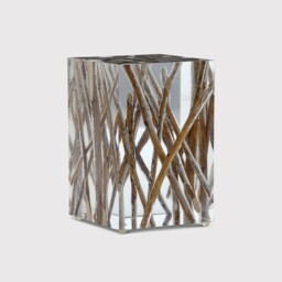 Timothy Oulton Spur Driftwood Side Table Small, Neutral - Barker & Stonehouse