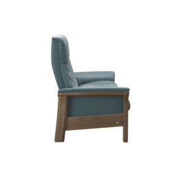 Stressless Windsor 3 Seater Recliner Sofa, Blue Leather - Barker & Stonehouse - thumbnail 3