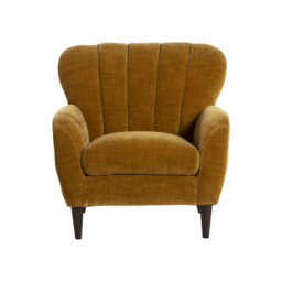 Aelin Armchair, Yellow Fabric - Barker & Stonehouse - thumbnail 2