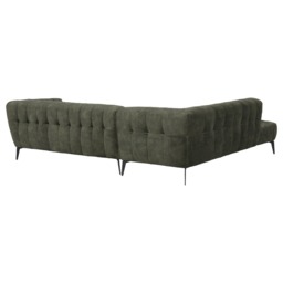 Azalea Corner Group Chaise Left Corner Sofa, Green Fabric - Barker & Stonehouse - thumbnail 4