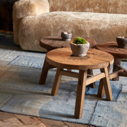 Timothy Oulton Abode Round Coffee Table, Round, Wood - Barker & Stonehouse - thumbnail 4