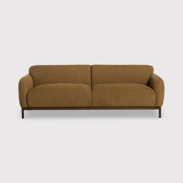Connie 3 Seater Sofa, Yellow Fabric - Barker & Stonehouse - image 1