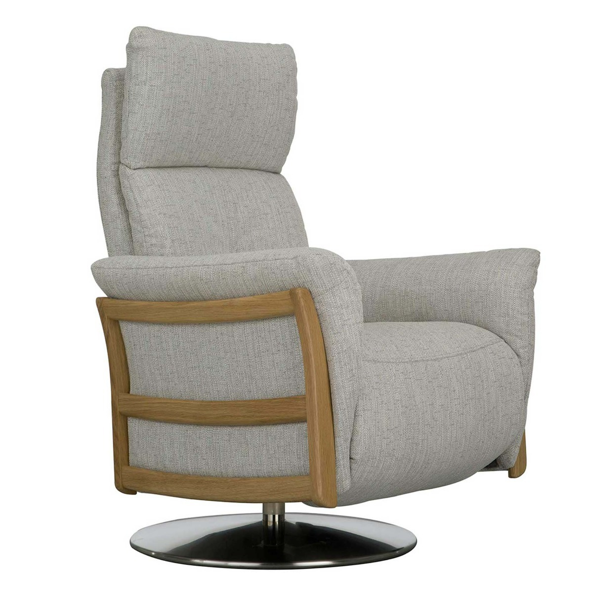 Ercol Ginosa Recliner Chair, Grey - Ercol