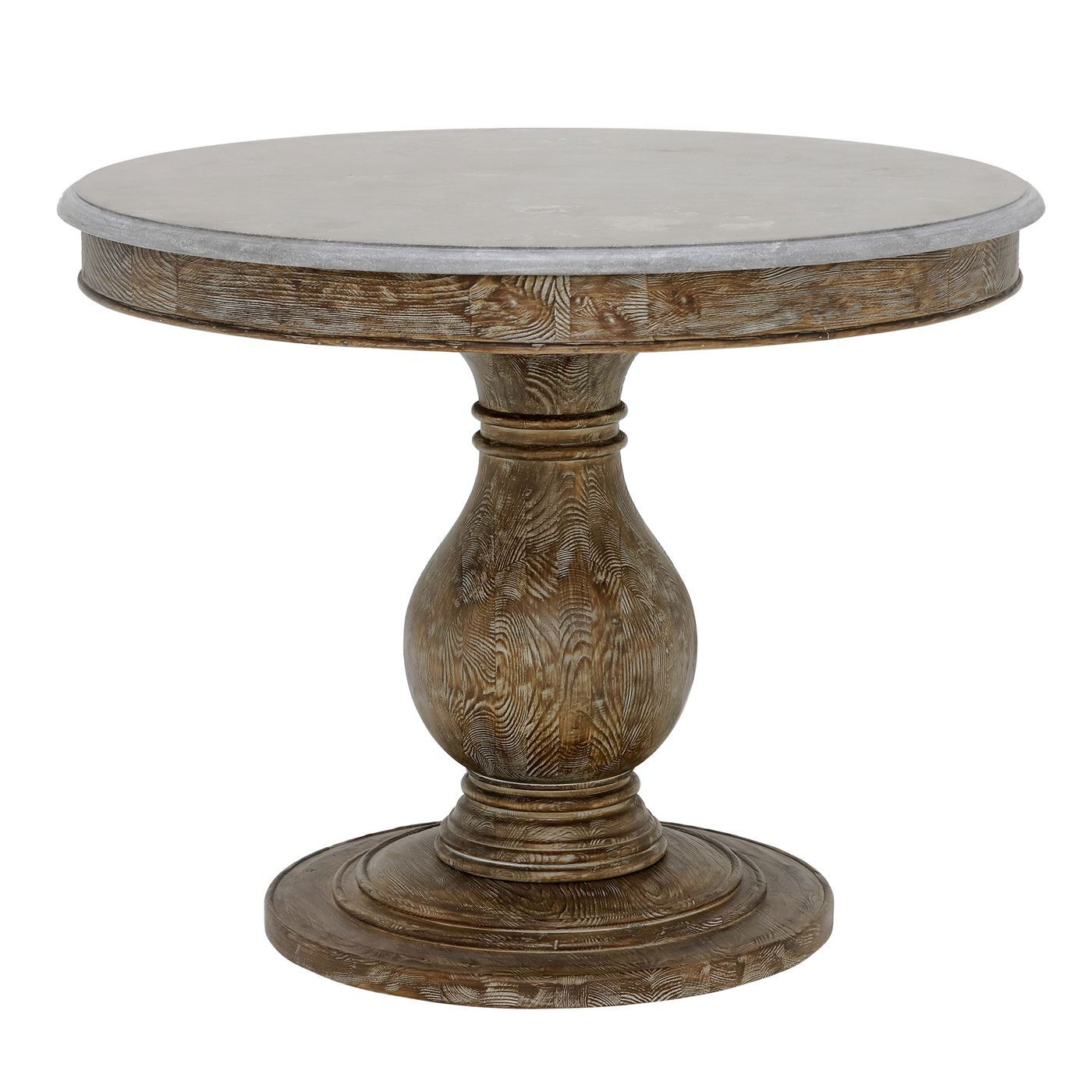 Woolton 100cm Round Dining Table, Blue Stone - W100cm - Barker & Stonehouse