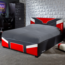 X Rocker Cerberus MKII Bed In A Box Small Double Red - thumbnail 1