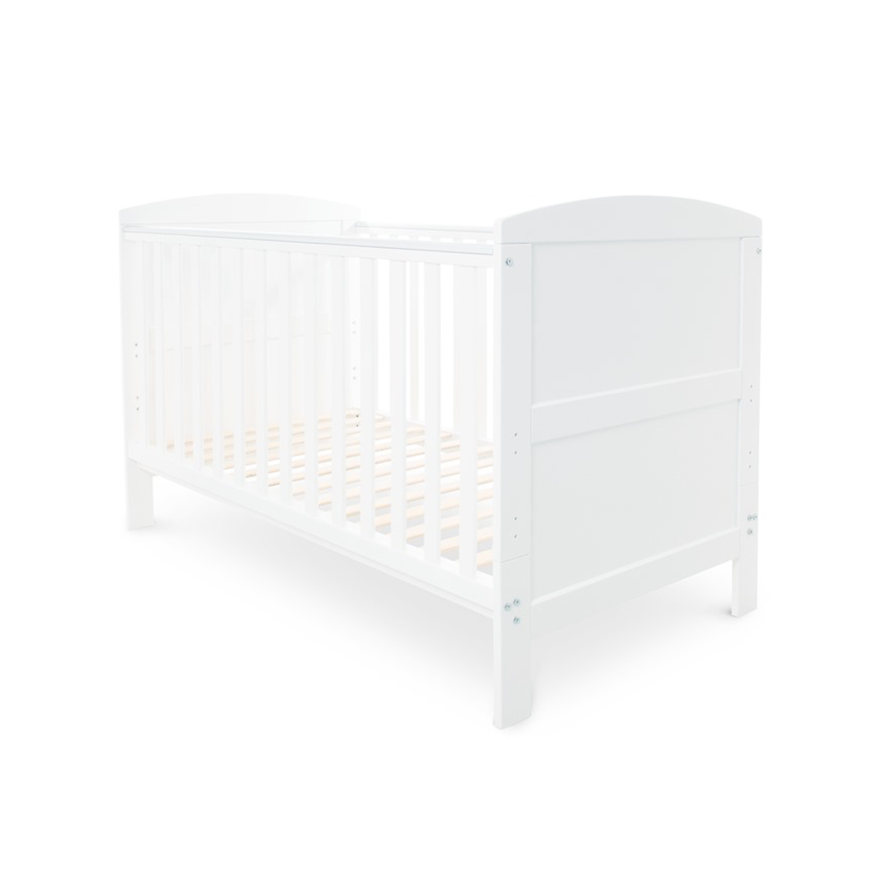 Ickle Bubba Coleby Classic Cot Bed White