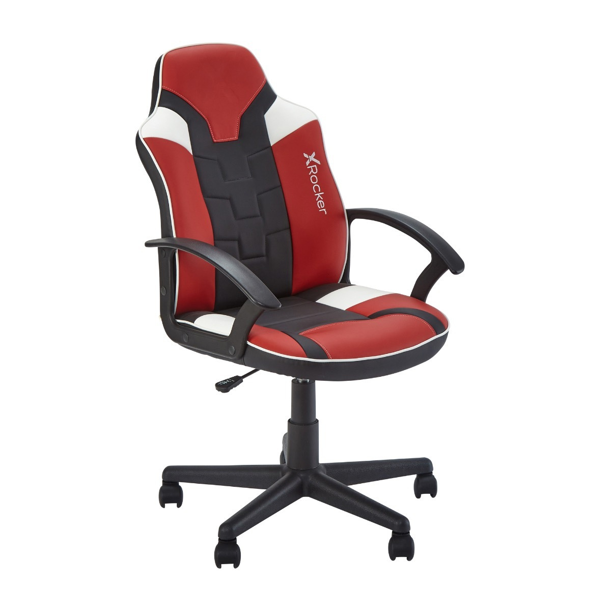 X Rocker Saturn Mid-Back Wheeled Esport Gaming Chair Red