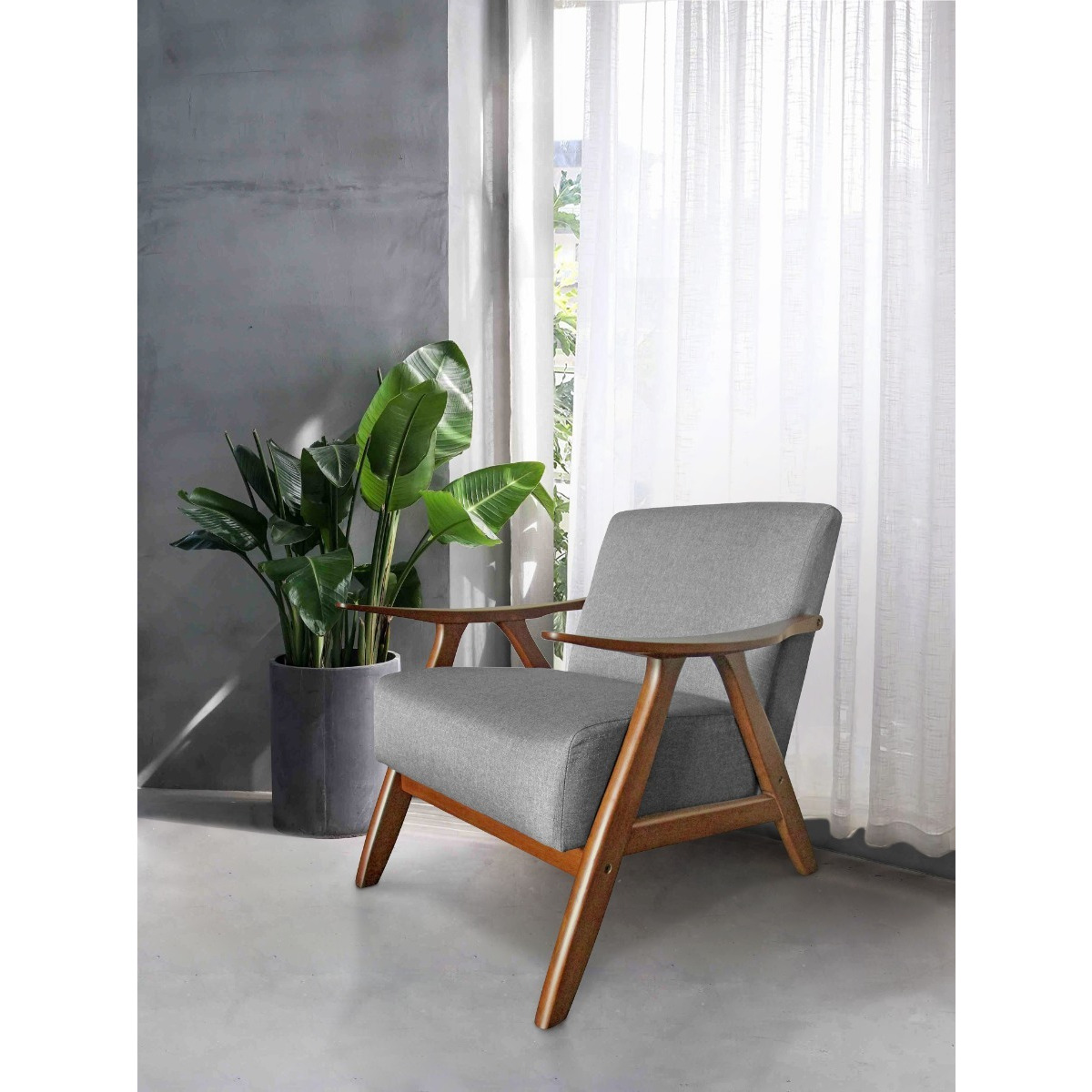 Flair Hoff Chair Grey - image 1