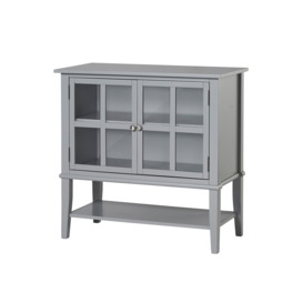 Dorel Franklin 2 Door Storage Cabinet Grey