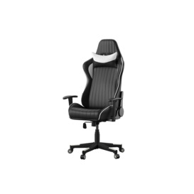 Alphason Senna Gaming & Office Chair Black and White