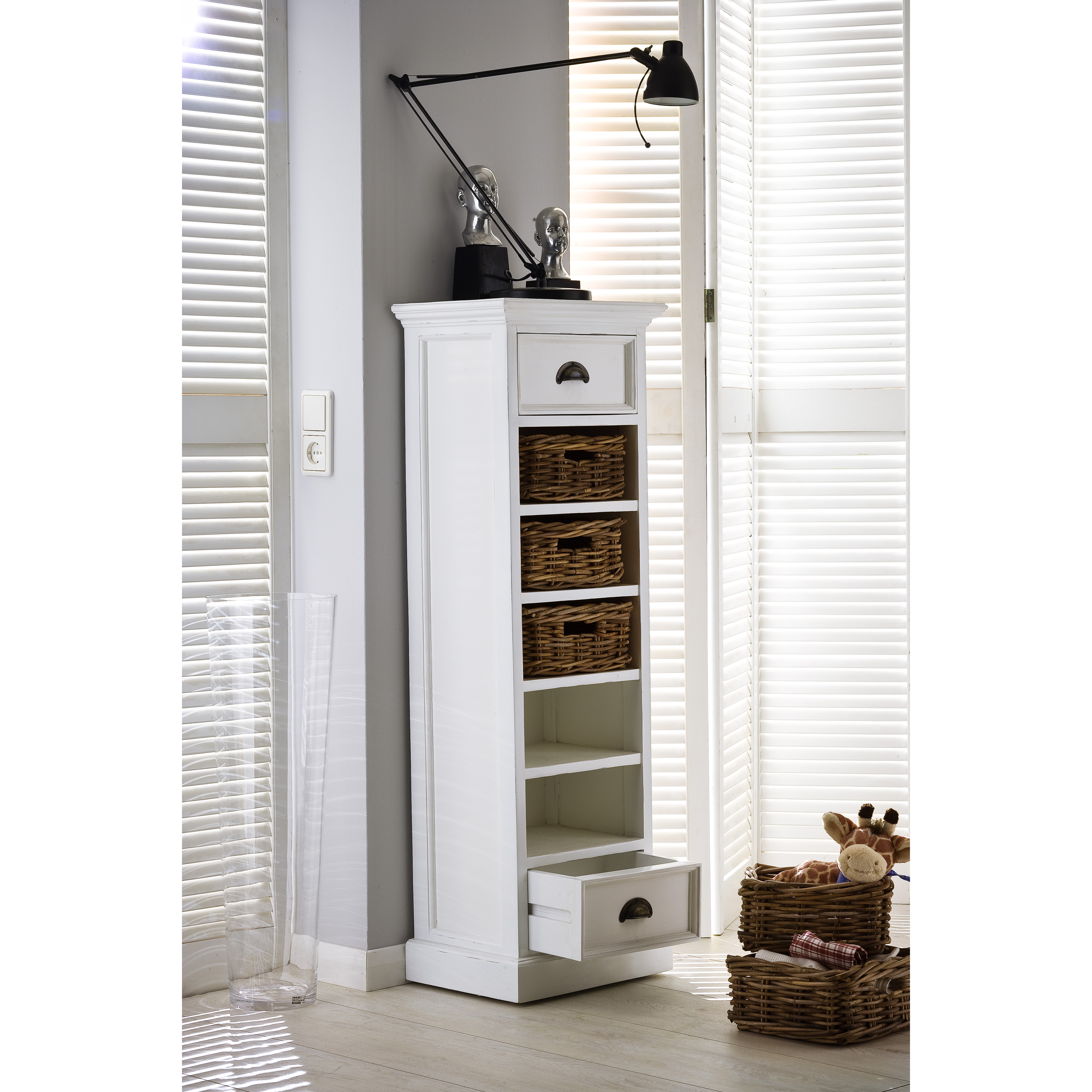 Nova Solo Halifax Storage Tower With Basket Set