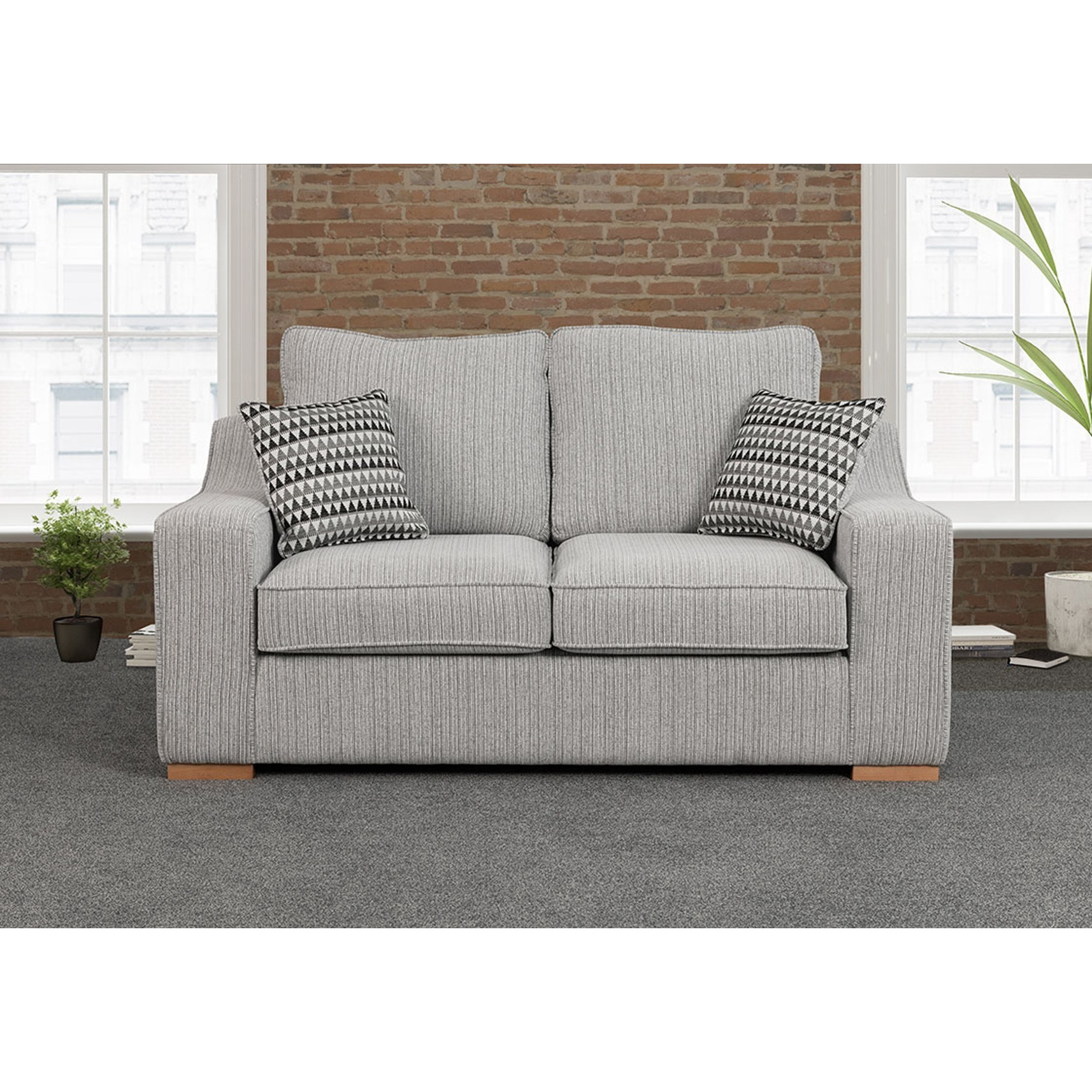 Sweet Dreams Clyde 2 Seater Fabric Sofa Bed - image 1
