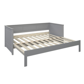 Noomi Erika Solid Wood Guest Bed (FSC-Certified) Grey - thumbnail 3
