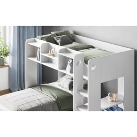 Flair Wizard Junior L Shaped Bunk Bed White - thumbnail 2