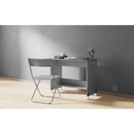 Flair Wizard Grey Pull Out Desk