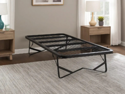 Wholesale Beds Foldable Skid Bed Frame Black Mesh - Single - thumbnail 4
