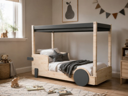 Mathy By Bols Discovery 1 Canopy Bed Cuberdon Purple - thumbnail 3