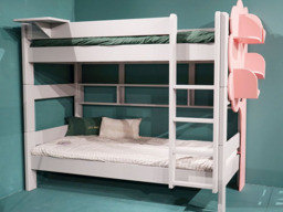 Mathy By Bols Dominique Separable Bunk Bed with Trundle & Bookcase - thumbnail 4