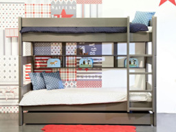 Mathy By Bols Dominique Separable Bunk Bed with Trundle & Bookcase - thumbnail 5