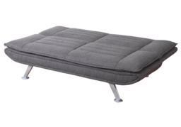 Sweet Dreams Denver Fabric Sofa Bed-Grey - thumbnail 3