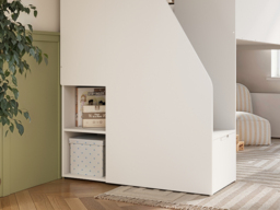 Flair Dreamland House Staircase Mid Sleeper White & Oak - thumbnail 4