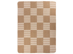 Yard Harlech Woven Reversible Geometric Throw-Biscuit - thumbnail 4