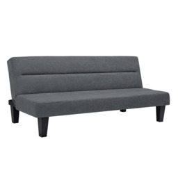 Dorel Kebo Futon Velvet-Grey - thumbnail 4